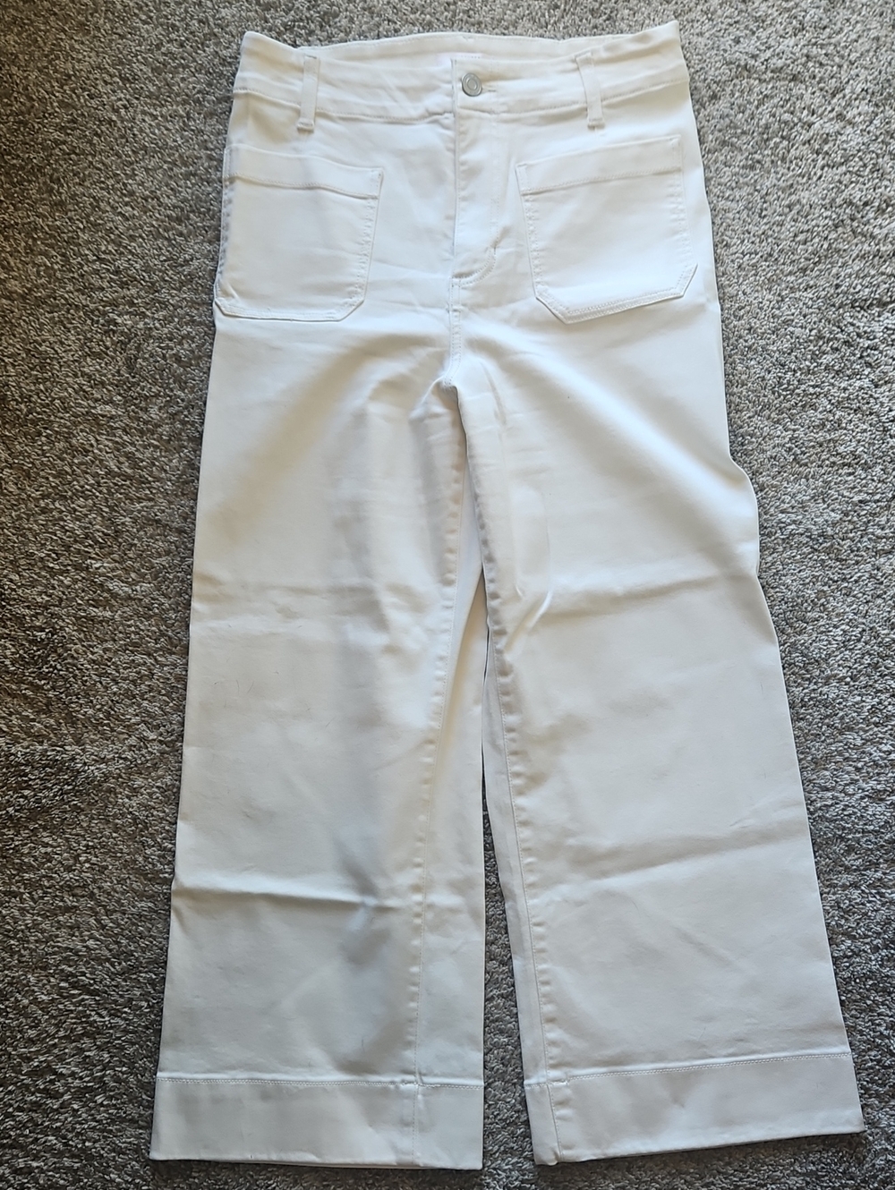 Lauren Conrad Off-White Wide-Leg Women’s Jeans